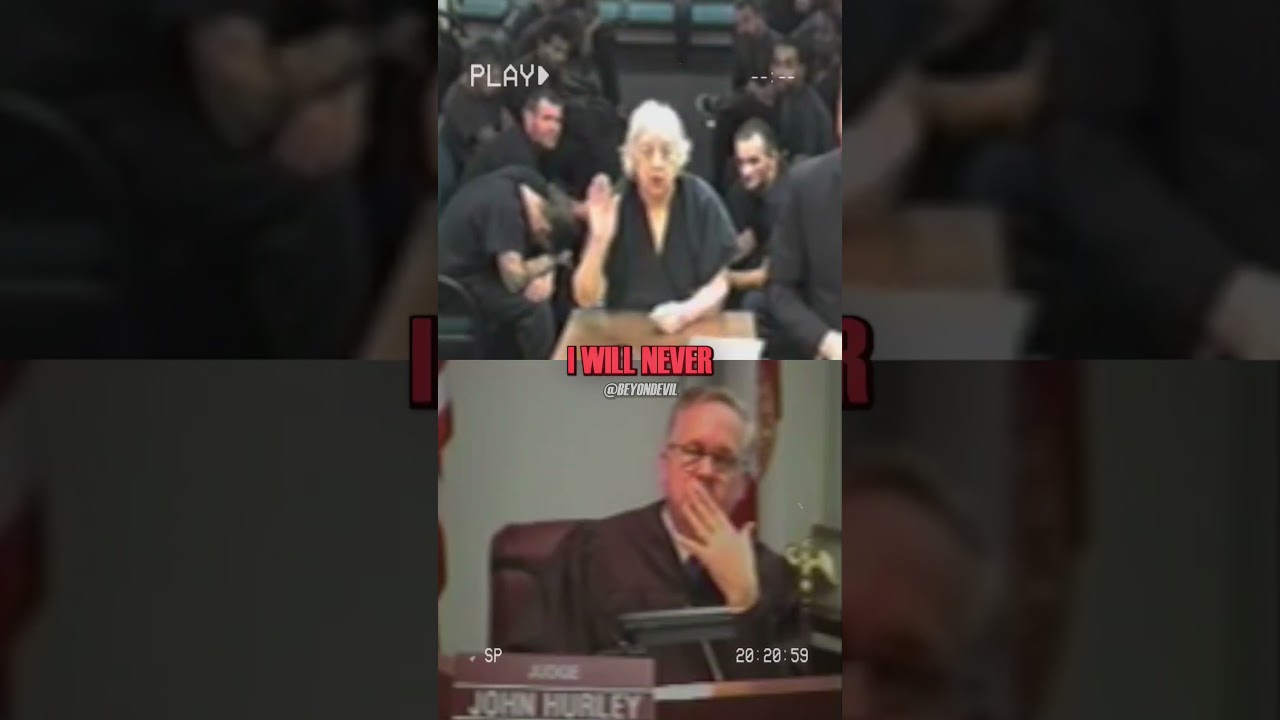 Convicted Grandma Makes Judge Burst Into Laughter